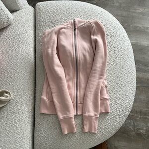 lululemon athletica Light Pink Full Zip